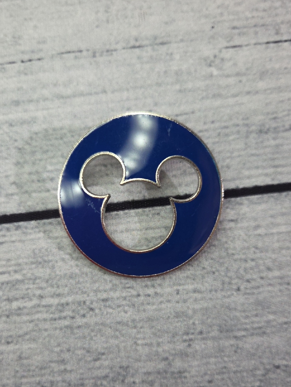 Disney Mickey Mouse Silhouette Trading Pin